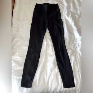 Lululemon Ribbed High Rise Leggings